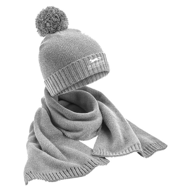 Leicestershire Knitted Scarf & Beanie Gift Set